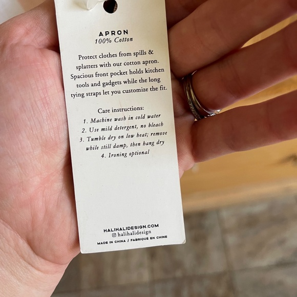 Anthropologie Apron NWT Optic Apron - Picture 5 of 10